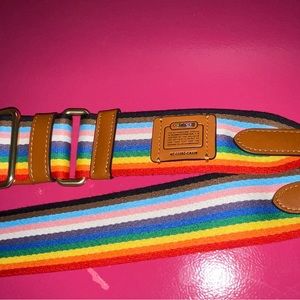 Coach rainbow 🌈 purse strap